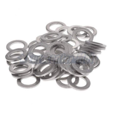 Arandela aluminio tornillo drenaje de aceite 10x16x1,5mm