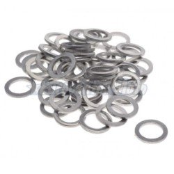 Arandela de aluminio tornillo drenaje de aceite 14x20x2mm