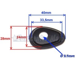 Kit 4 tapas adaptadores intermitentes universales