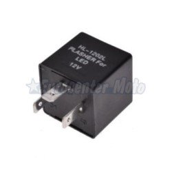 Relé intermitentes Leds Universal 12V 3 Terminales