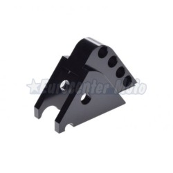 Suplemento amortiguador tipo Polini motores Minarelli scooter 50. Negro