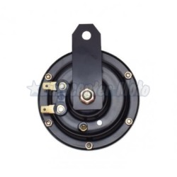 Claxon cromado universal moto y scooter 12V C.C. Tipo clásico