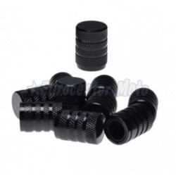 Tapón válvula llanta metálico. Negro tipo 2