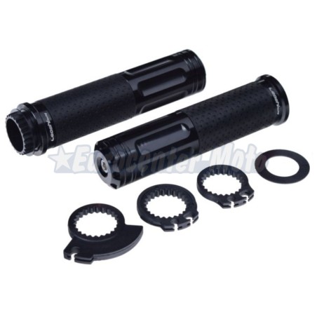 Juego puños cerrados Leoshi 642. Aluminio negros