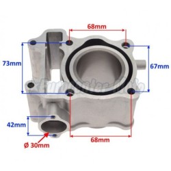 Kit cilindro Honda SH, PS, Dylan 125. Medida estándar a 52,4mm