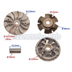 Variador completo Honda SH, Dylan, PS, S-Wing, Pantheon 125/150