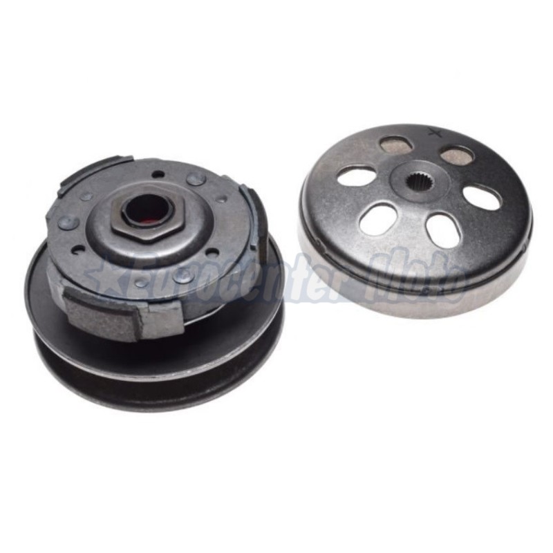 Embrague completo con poleas motores GY6 125 y motos chinas varias