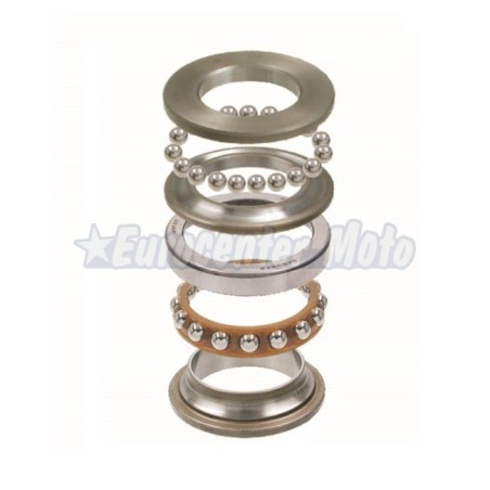 Juego rodamientos dirección Yamaha Aerox hasta 2013, Majesty y Teo´s 125/150