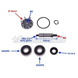 Kit reparación bomba de agua Derbi Atlantis y Predator 50 2T LC