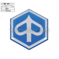 Emblema adhesivo frontal Piaggio Zip y varios modelos