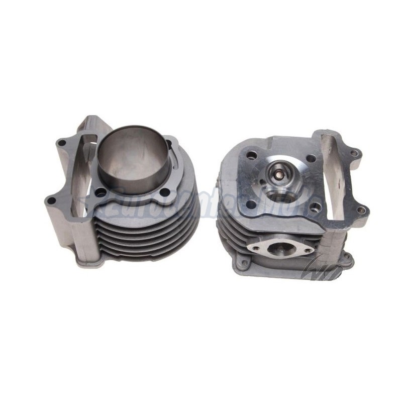 Kit cilindro y culata motores Kymco 150 4T de aire antiguos y GY6 152QMI. D 57,4mm