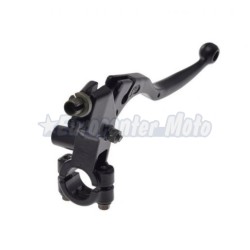 Mando freno o embrague universal con soporte. Con rosca para espejo de 10x125