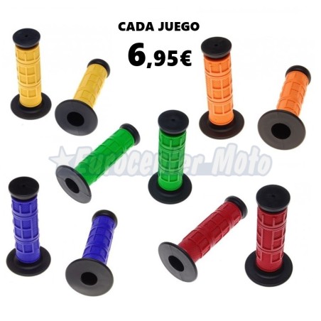 Juego de puños con relieve varios colores