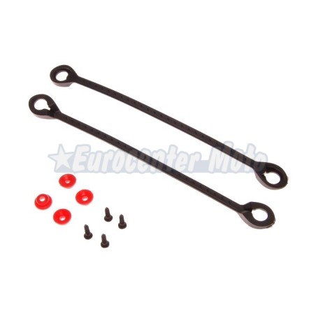 Juego tiras limitadoras maleta Top case Awina 28L (AW9003)