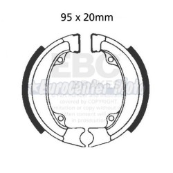 Juego zapatas de freno traseras Honda, Kymco y Sym modelos antiguos