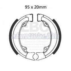 Juego zapatas de freno traseras Honda, Kymco y Sym modelos antiguos