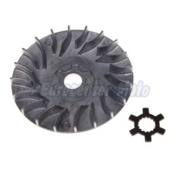 Polea ventilador variador motores Minarelli/Yamaha scooter 50 2T