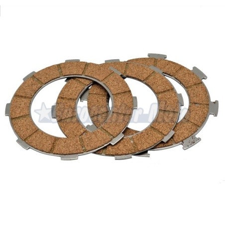 Juego 3 discos embrague Vespa 200 Iris, TX, PX, Rally, T5...