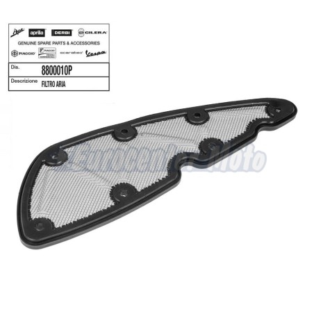 Filtro de aire Original Piaggio Beverly 350, X10 350, MP3 350...