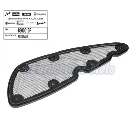 Filtro de aire Original Piaggio Beverly 350, X10 350, MP3 350...