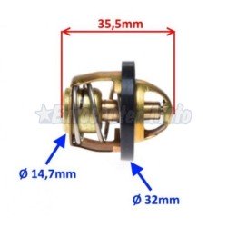 Termostato Universal. Apertura a 82º