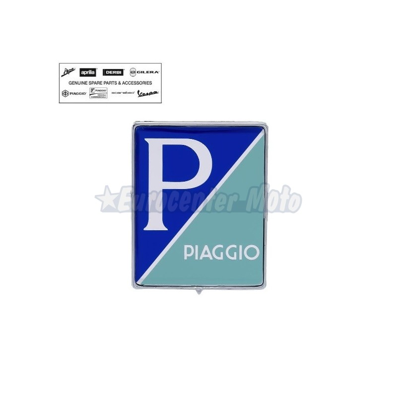 Emblema Piaggio encastrado escudo frontal Original Vespa varios modelos