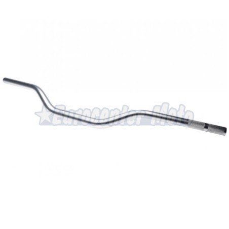 Manillar universal enduro de 28,5mm Aluminio. Plata