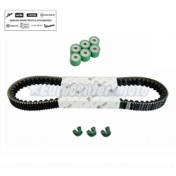 Kit correa, rodillos y guías de variador Original Piaggio X7/X8/X9, MP3, GTS 250...