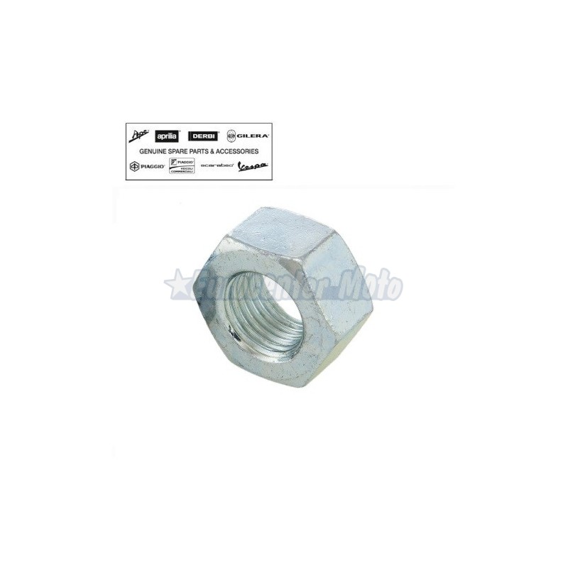 Tuerca campana embrague Original motores Piaggio 125/250/300. (M12x1.25)