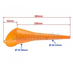 Embudo universal rígido.