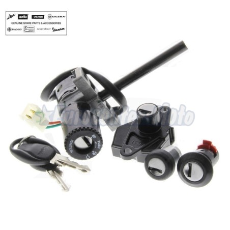 Juego cerraduras completo Original Aprilia Atlantic de 125 hasta 500c.c