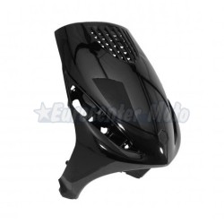 Carcasa frontal Piaggio Zip Aire desde 2001. Negro Brillo