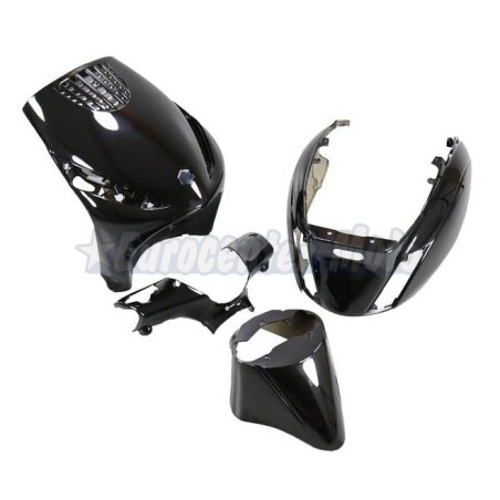 Kit carenado Piaggio Zip de aire desde 2001. Negro Brillo