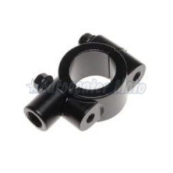 Soporte espejo abrazadera manillar. D.10mm rosca a izquierdas