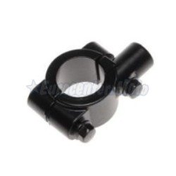 Soporte espejo abrazadera manillar. D.10mm rosca a izquierdas