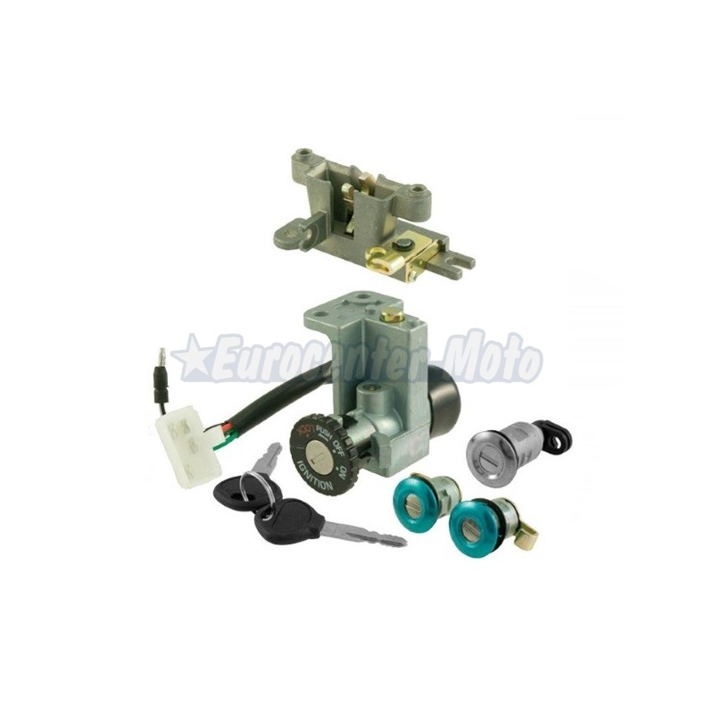 Juego cerraduras Kymco Agility 125 Llanta 16 hasta 2012