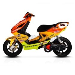 Tapa cárter Malossi Air Force para motor original Minarelli Horizontal 50 2T