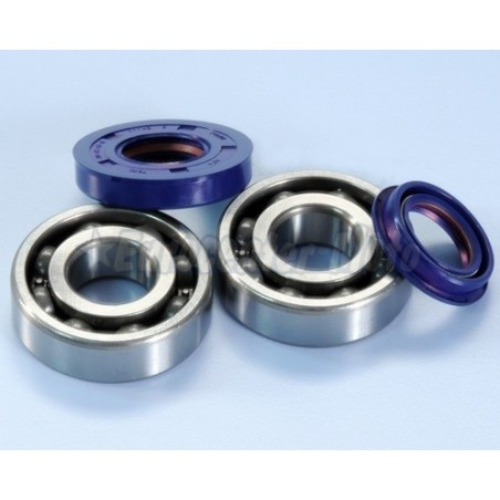 Kit cojinetes y retenes Polini motores Minarelli/Yamaha Scooter 50 2T