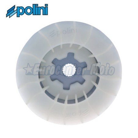 Semipolea fija variador Polini Minarelli/Yamaha scooter 50 2T. Acero