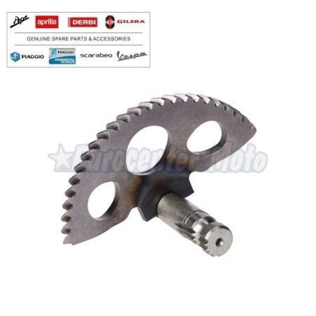Sector eje pedal de arranque Original Motores Piaggio 50 2T