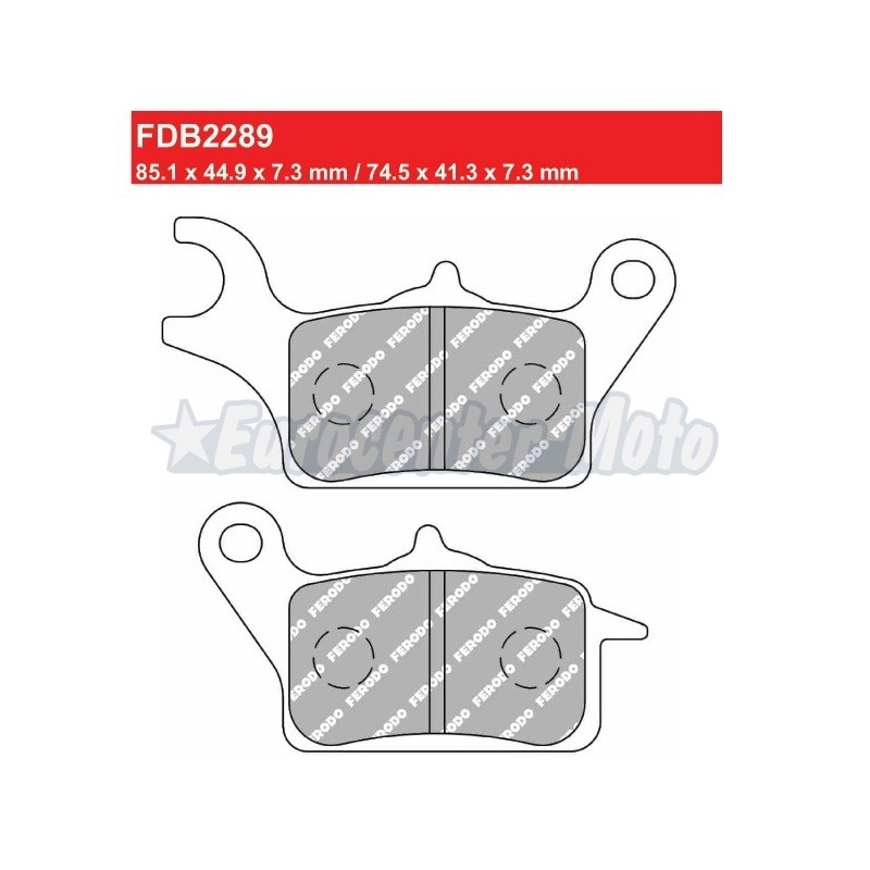 Pastillas de freno Ferodo Honda Vision 110 desde 2017