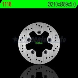 Disco de freno trasero NG Suzuki AN 400 Burgman de 2005/2019