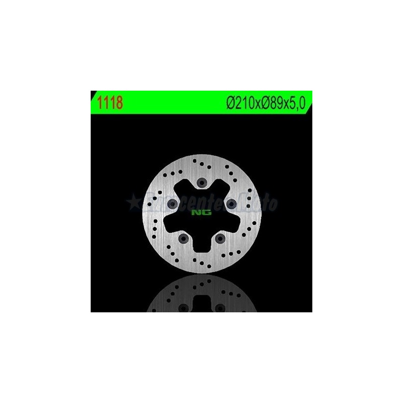 Disco de freno trasero NG Suzuki AN 400 Burgman de 2005/2019