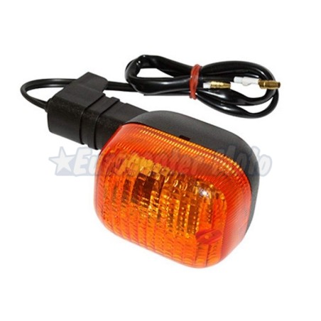 Intermitente delantero derecho y trasero izquierdo universal naranja.