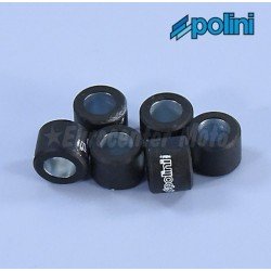 Rodillos variador Polini 15x12 de 4,1 gramos. 6 unidades