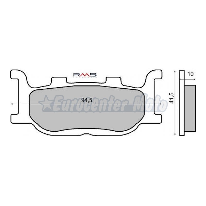 Pastillas de freno sinterizadas Yamaha T-Max, Majesty 250 y varios modelos