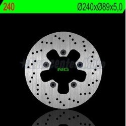 Disco de freno trasero Kymco Superdink 125/300, Agility, G-Dink... Varios años