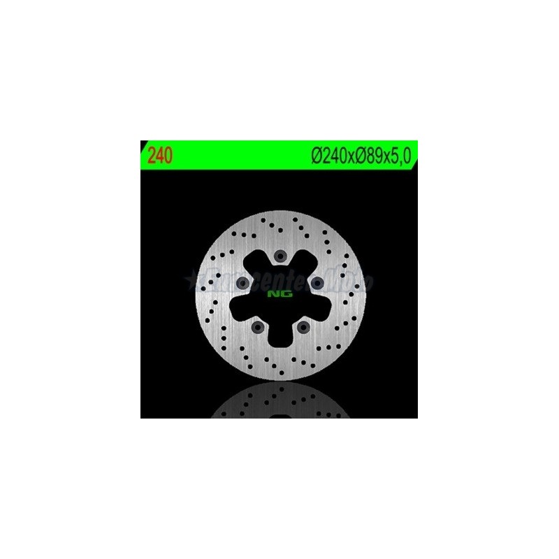 Disco de freno trasero Kymco Superdink 125/300, Agility, G-Dink... Varios años