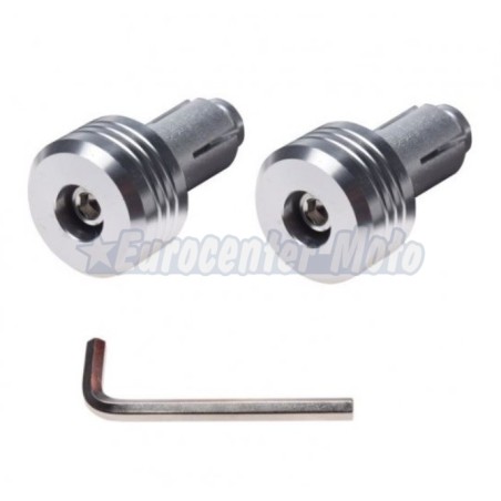 Contrapesos manillar redondos con círculos. Varios colores