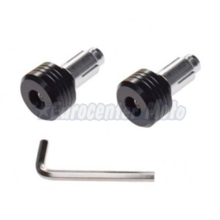 Contrapesos manillar redondos con círculos. Varios colores